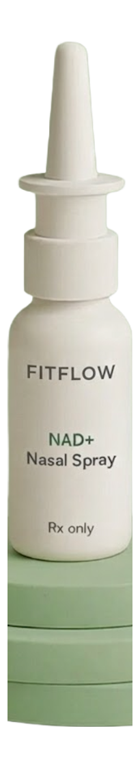 NAD+ Nasal Spray for rapid cellular energy and anti-aging